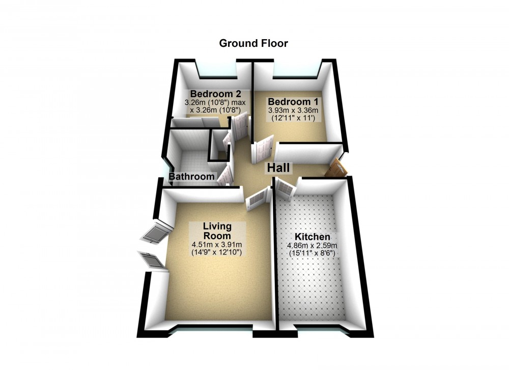 Floorplans For Honley, Holmfirth, West Yorkshire