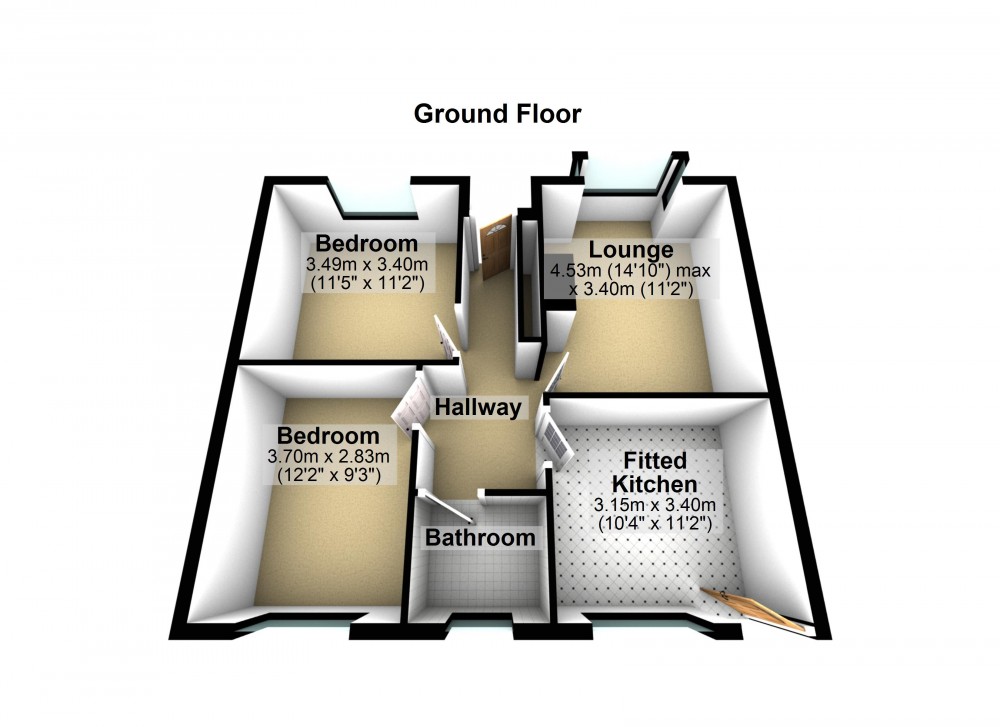 Floorplans For Netherton, Huddersfield