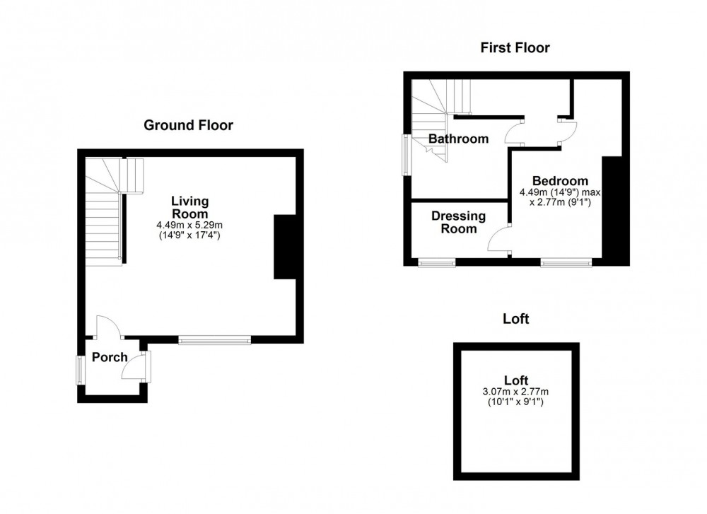 Floorplans For Honley, Holmfirth