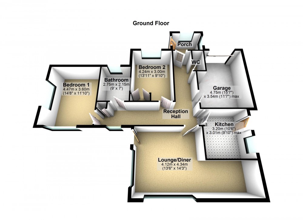 Floorplans For Honley, Holmfirth