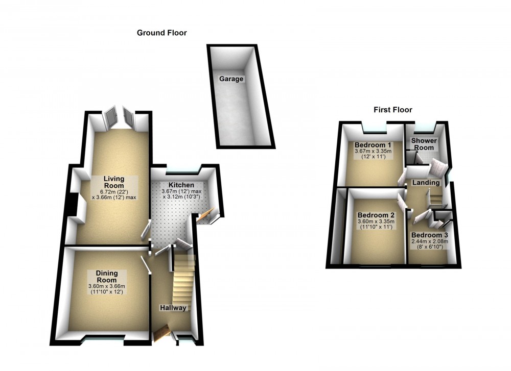 Floorplans For Honley, Holmfirth