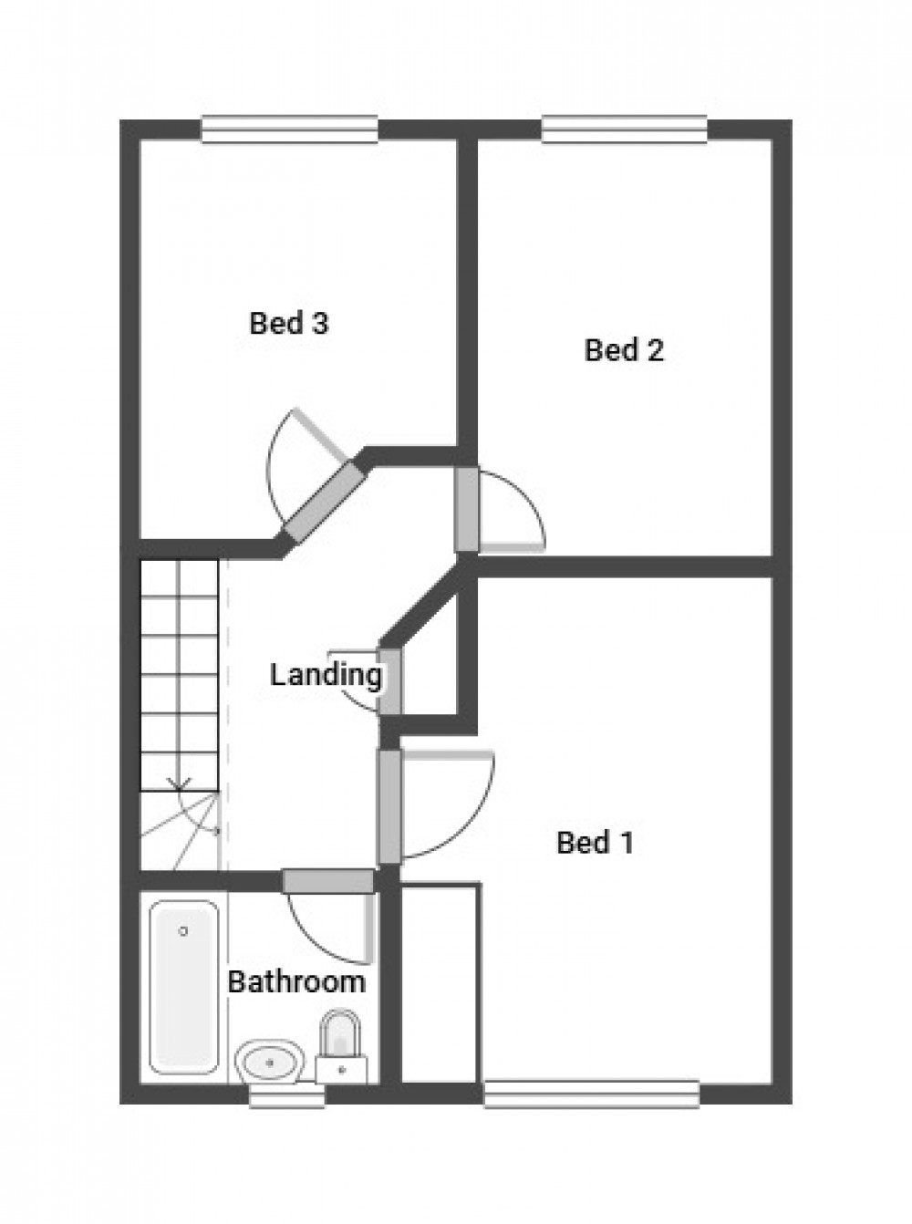 Floorplans For Shelley, Huddersfield