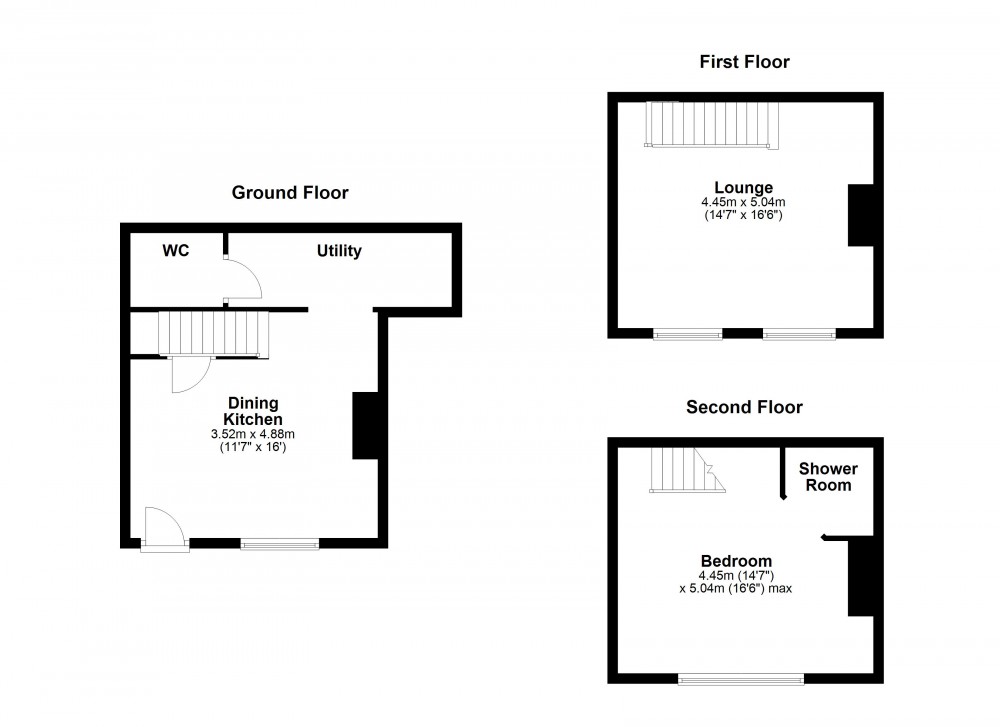 Floorplans For Netherthong, Holmfirth