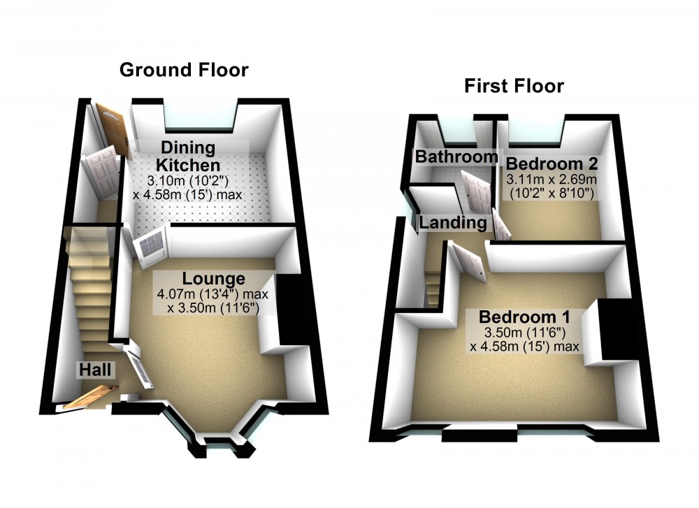 Floorplans For Waterloo, Huddersfield