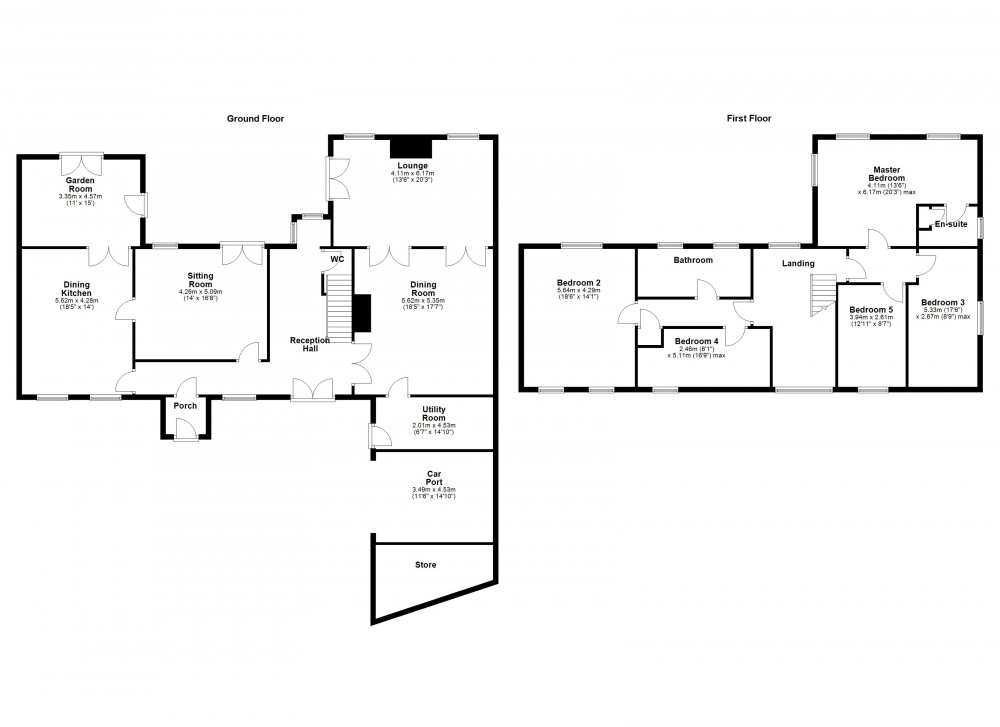 Floorplans For Farnley Tyas, Huddersfield