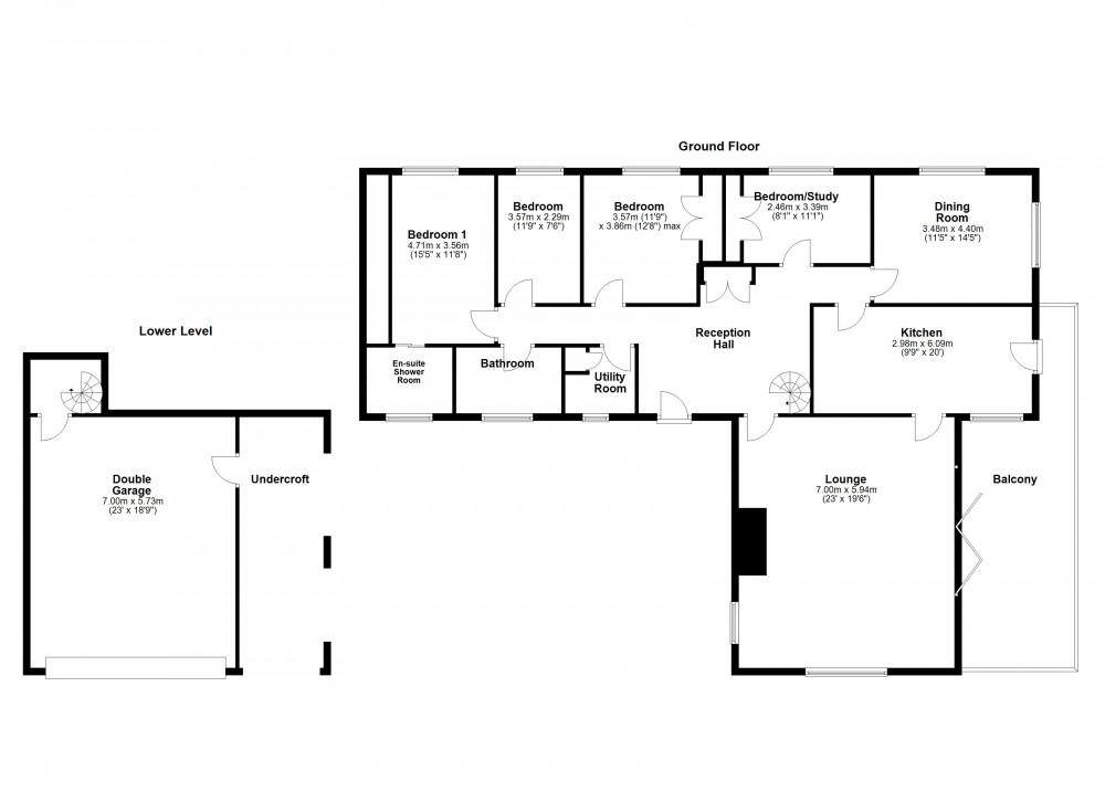 Floorplans For Upperthong, Holmfirth