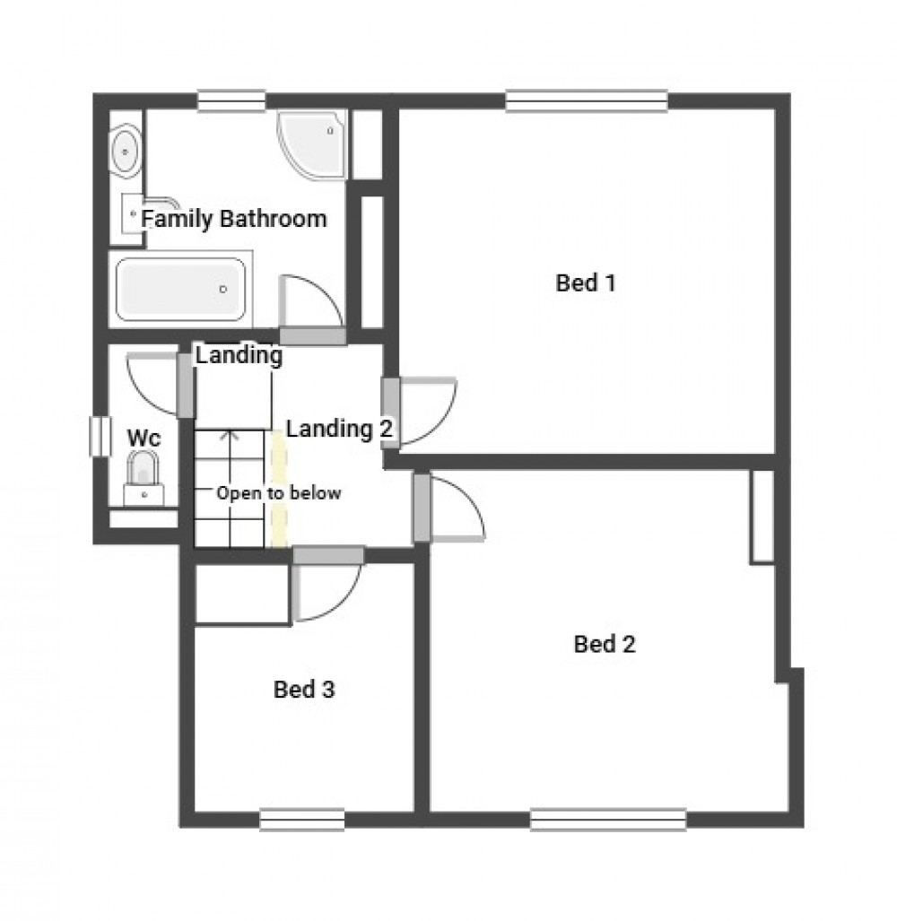 Floorplans For Honley, Holmfirth