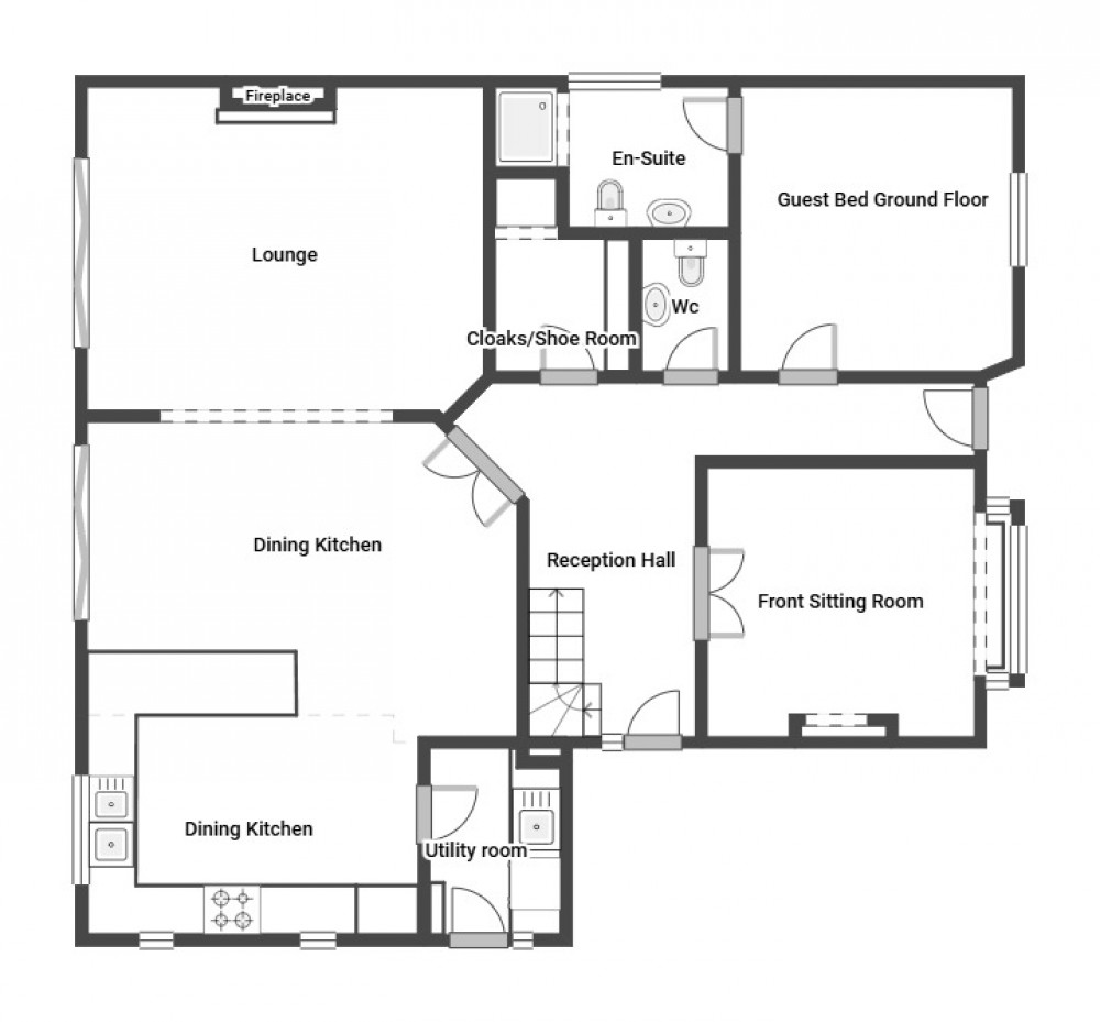 Floorplans For Honley, Holmfirth