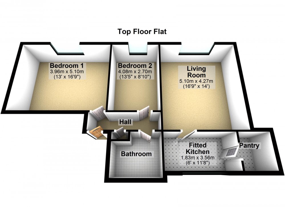 Floorplans For Greenhead Park, Huddersfield, West Yorkshire