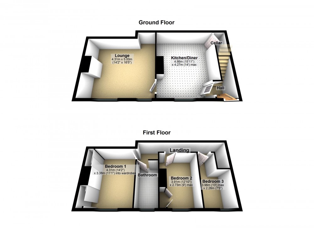Floorplans For Honley, Holmfirth