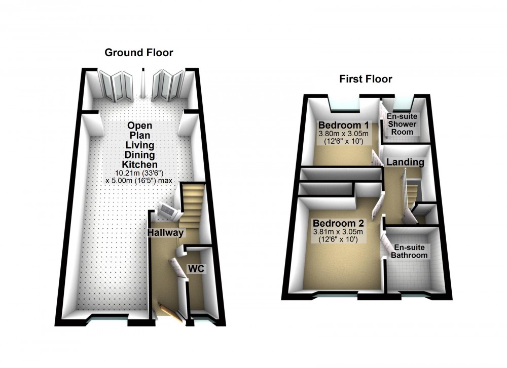 Floorplans For Slaithwaite, Huddersfield