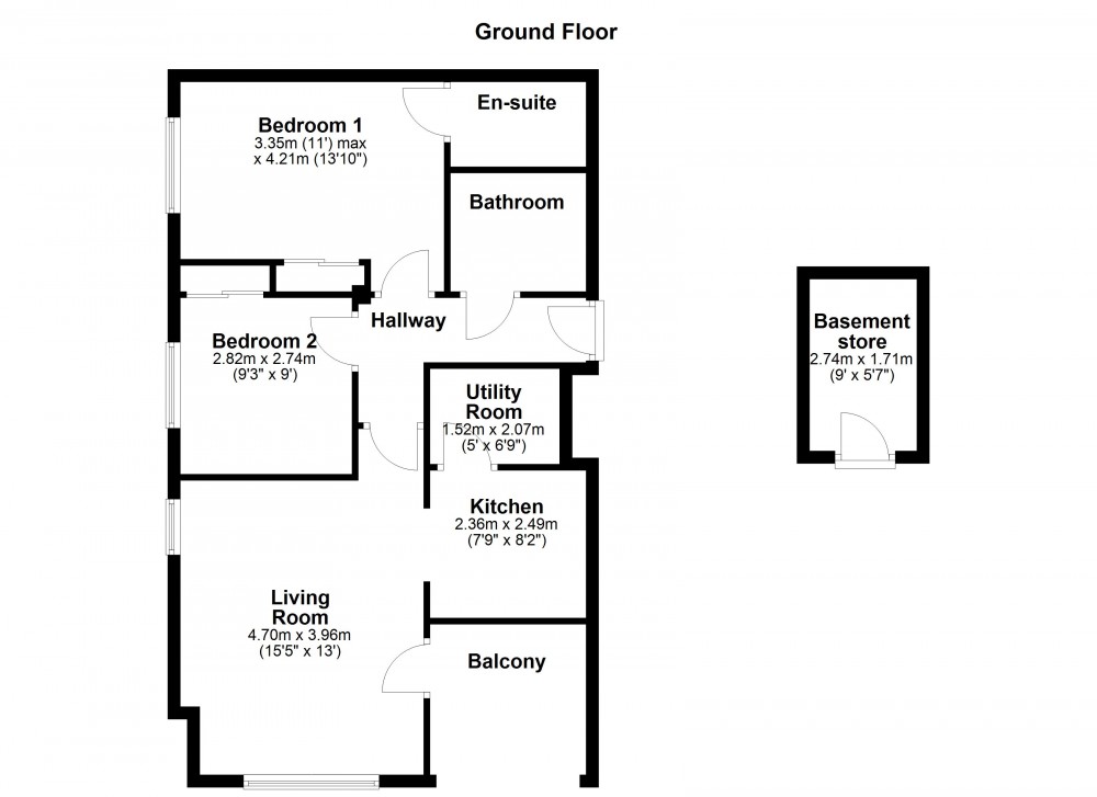 Floorplans For Honley, Holmfirth