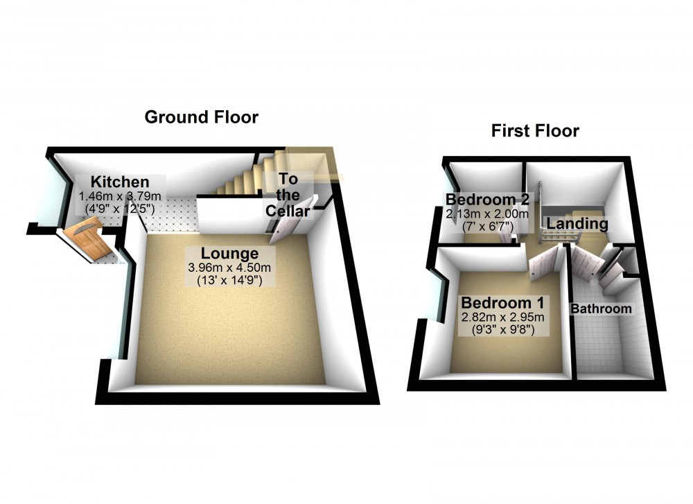 Floorplans For Honley, Holmfirth