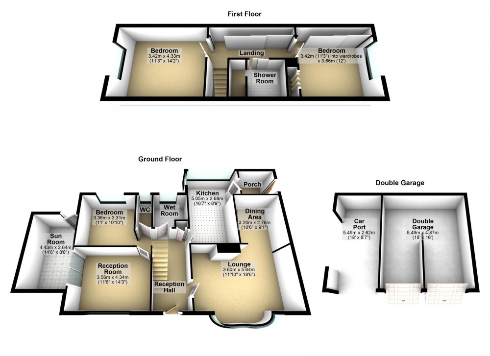 Floorplans For Newsome, Huddersfield