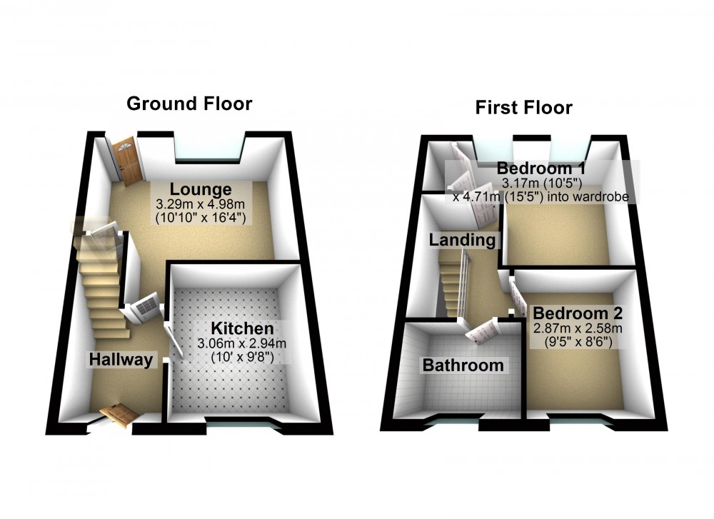 Floorplans For Honley, Holmfirth