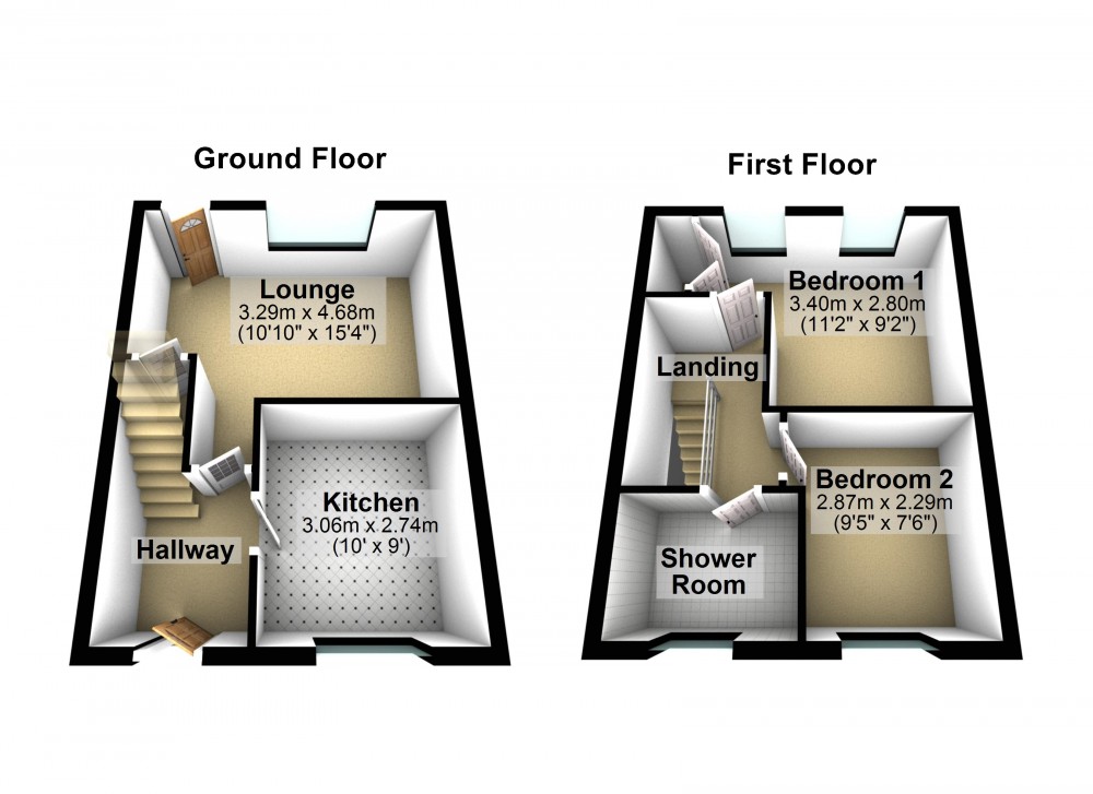 Floorplans For Honley, Holmfirth
