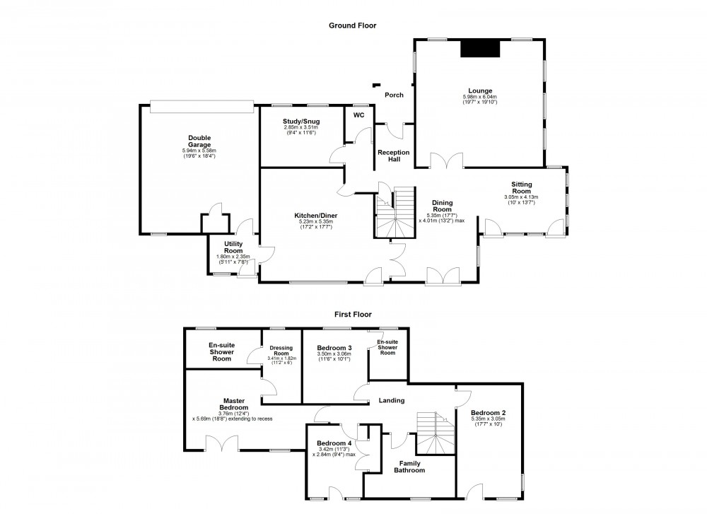 Floorplans For Mission View, Holmfirth, West Yorkshire
