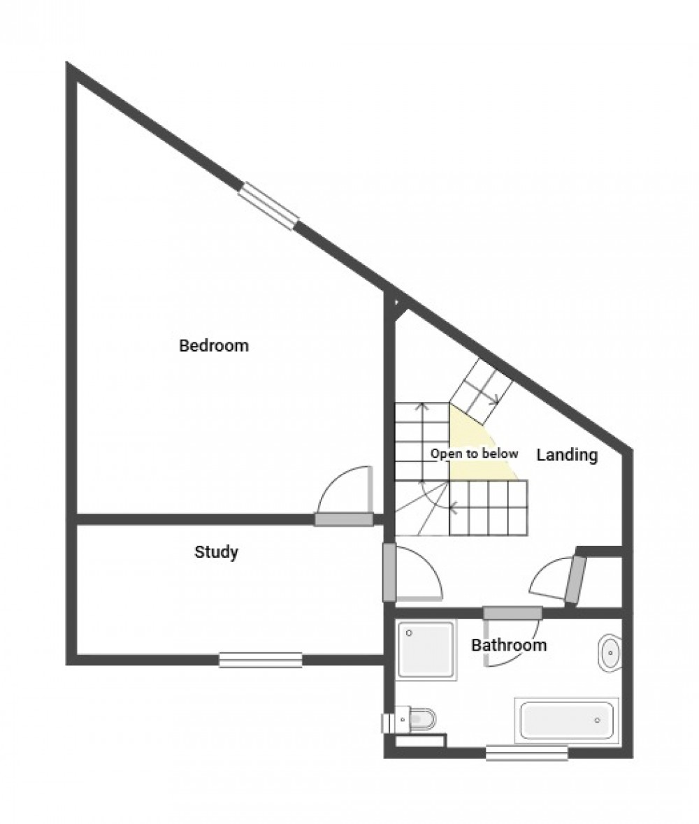 Floorplans For Dunford Road, Holmfirth