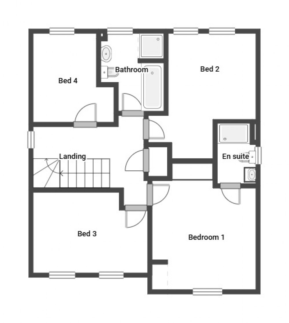 Floorplans For Netherton, Huddersfield