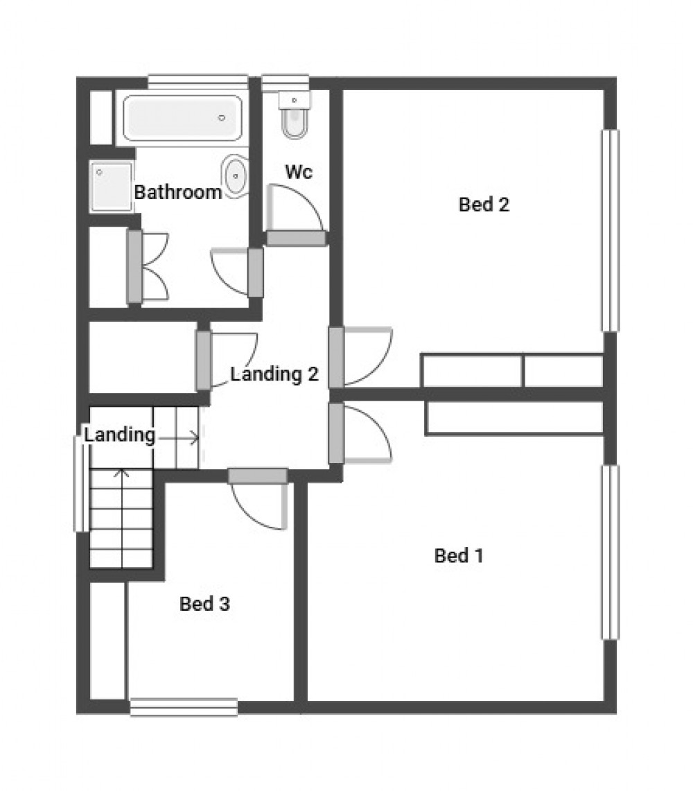 Floorplans For Meltham, Holmfirth