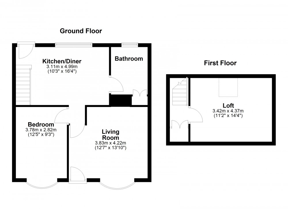 Floorplans For Rastrick, Brighouse