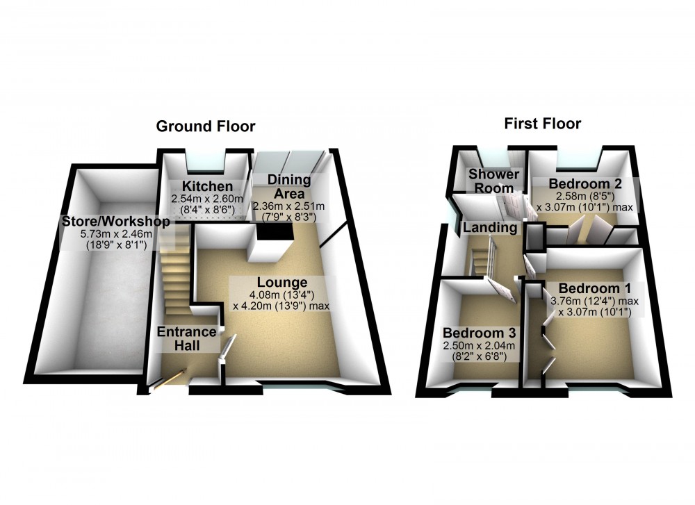 Floorplans For Meltham, Holmfirth