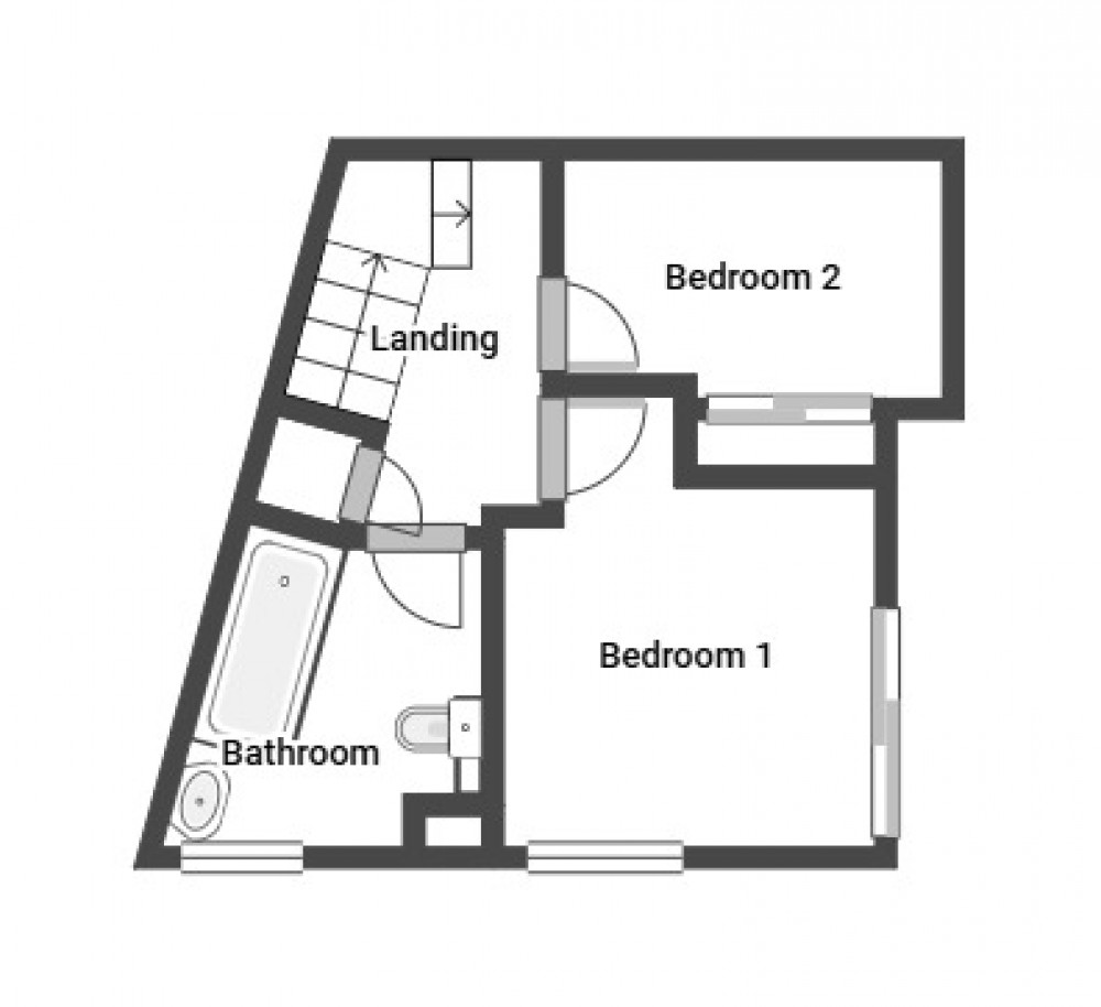 Floorplans For Berry Brow, Huddersfield