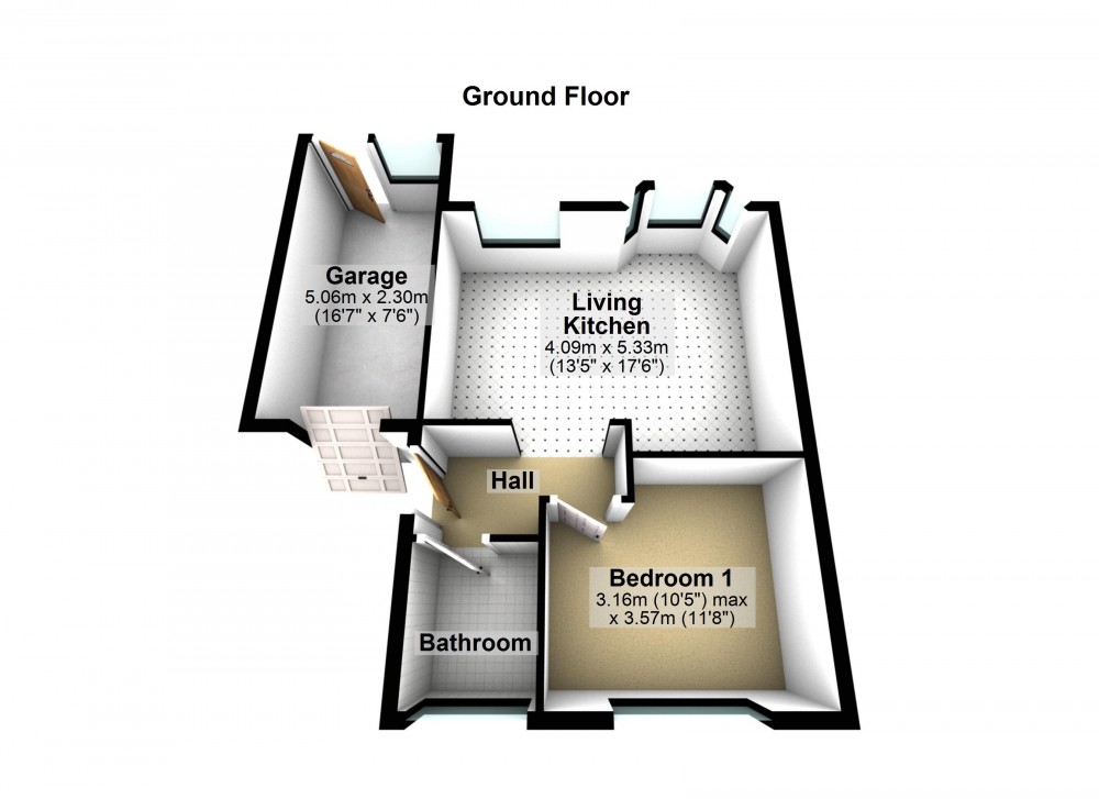 Floorplans For Scholes, Holmfirth, West Yorkshire