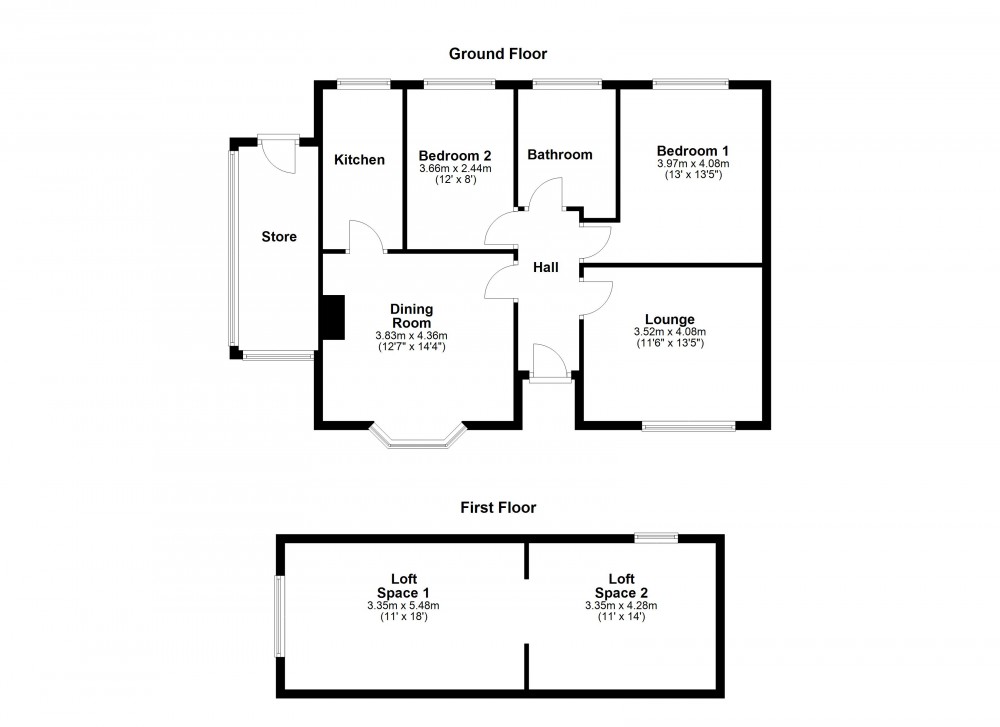 Floorplans For Marsden, Huddersfield