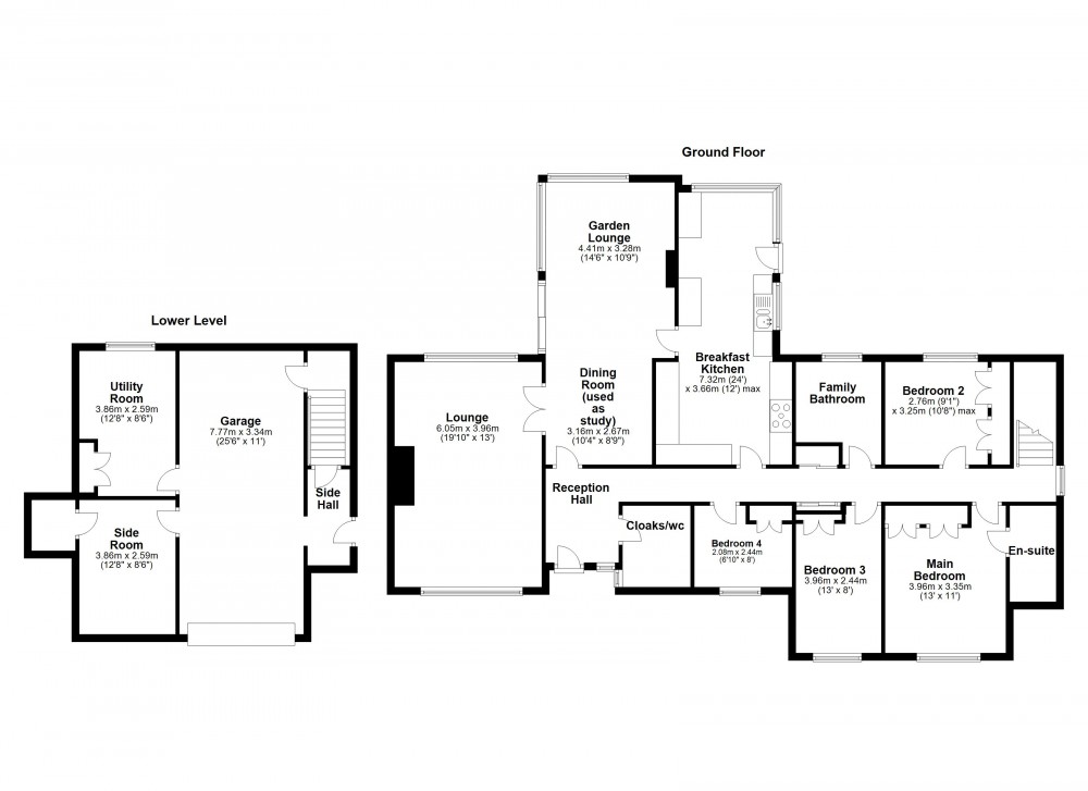 Floorplans For Thongsbridge, Holmfirth