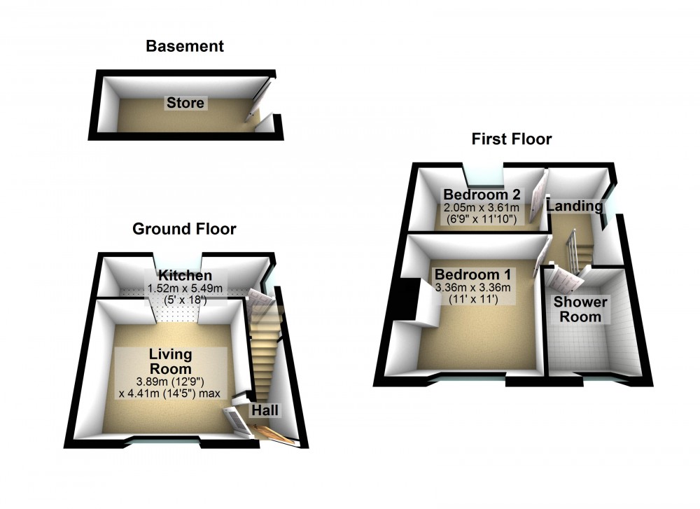 Floorplans For Honley, Holmfirth