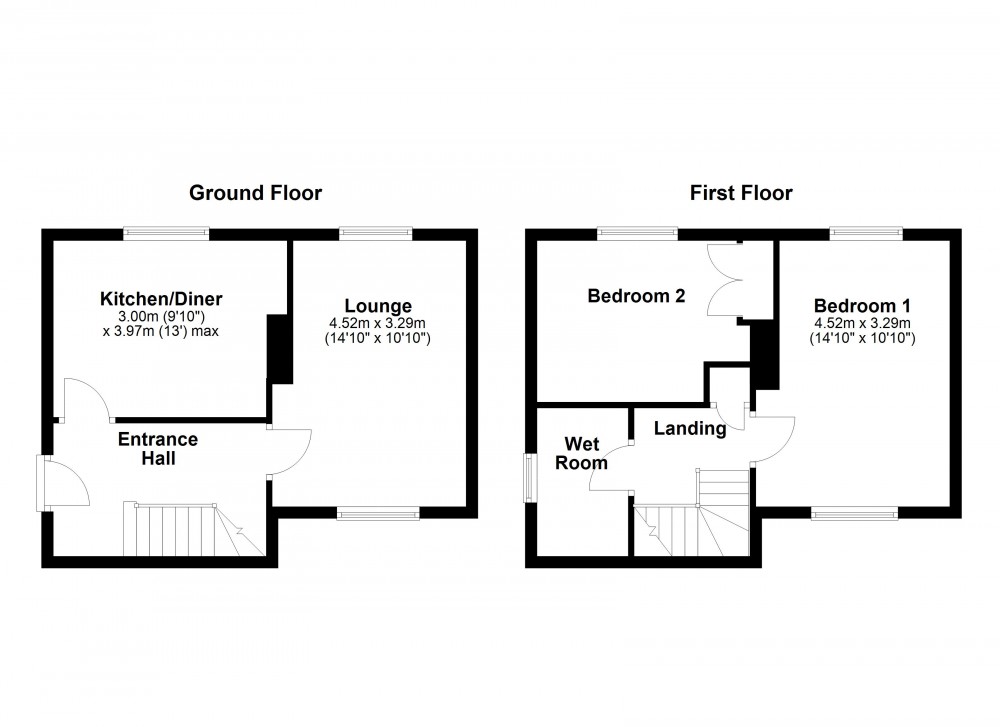 Floorplans For Dalton, Huddersfield