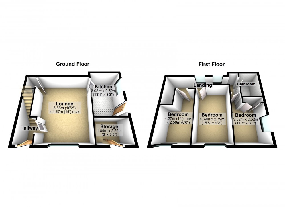 Floorplans For Thurstonland, Huddersfield