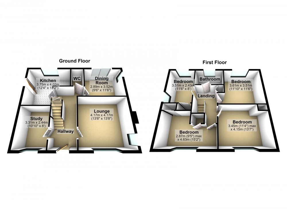 Floorplans For Honley, Holmfirth