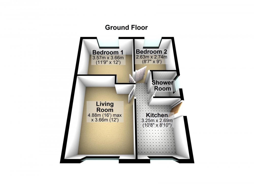 Floorplans For Fenay Bridge, Huddersfield