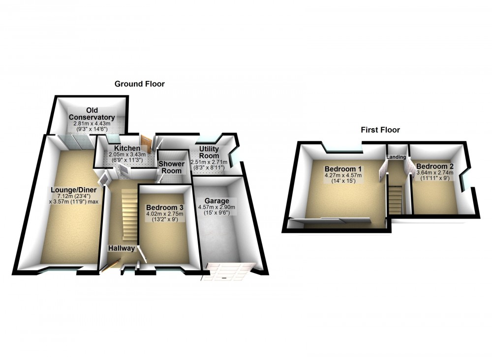 Floorplans For Honley, Holmfirth