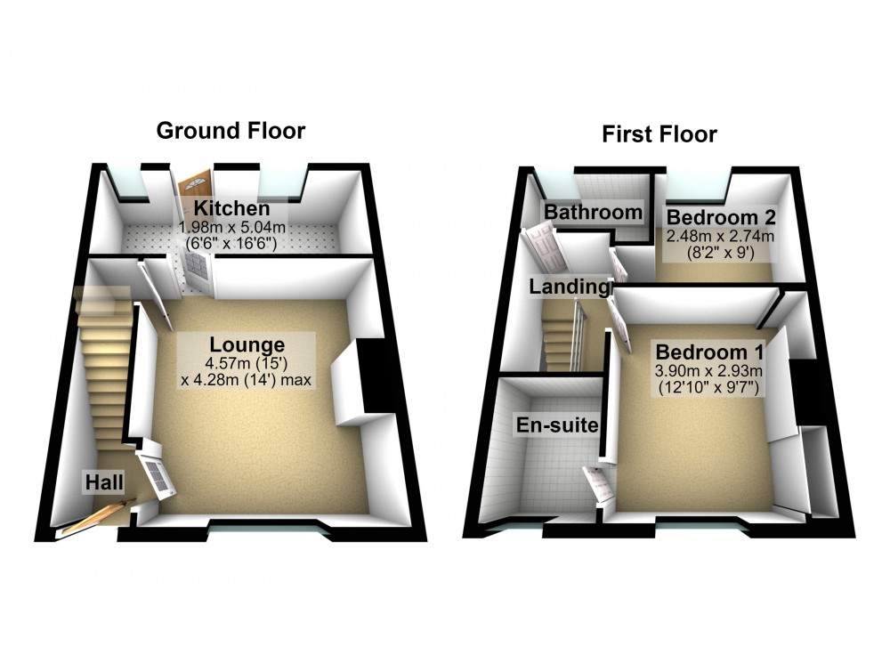 Floorplans For Honley, Holmfirth