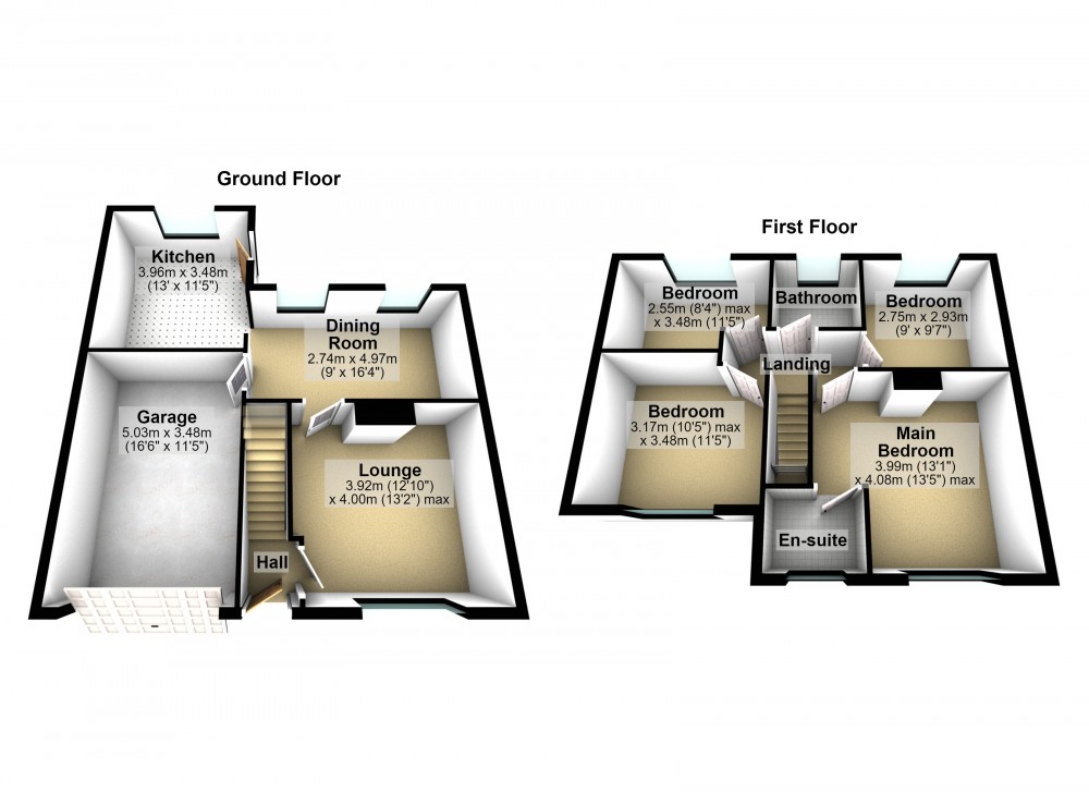 Floorplans For Honley, Holmfirth