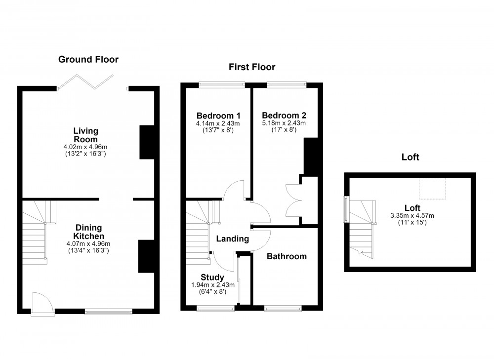 Floorplans For Kirkburton, Huddersfield