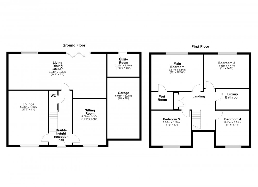 Floorplans For Wooldale, Holmfirth