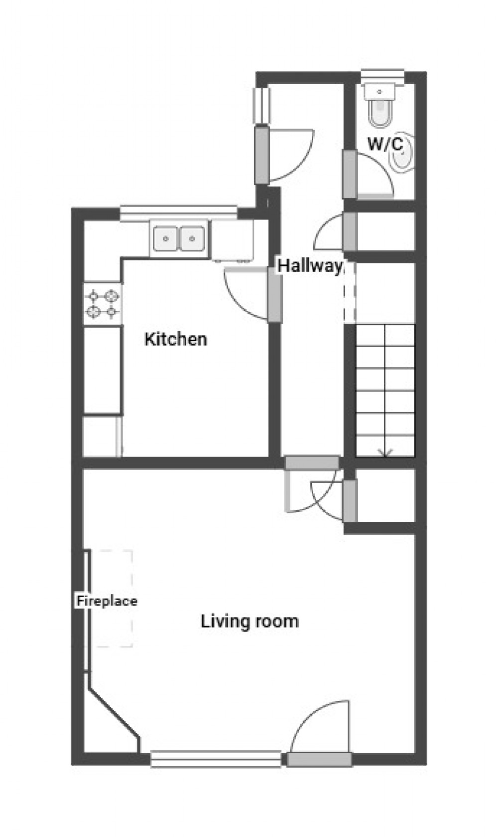 Floorplans For New Mill, Holmfirth, West Yorkshire