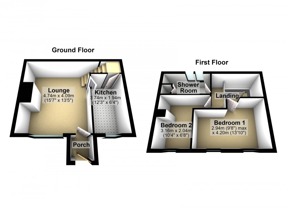 Floorplans For Skelmanthorpe, Huddersfield