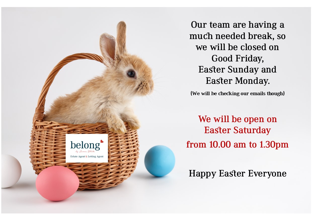 Easter Opening Times Belong